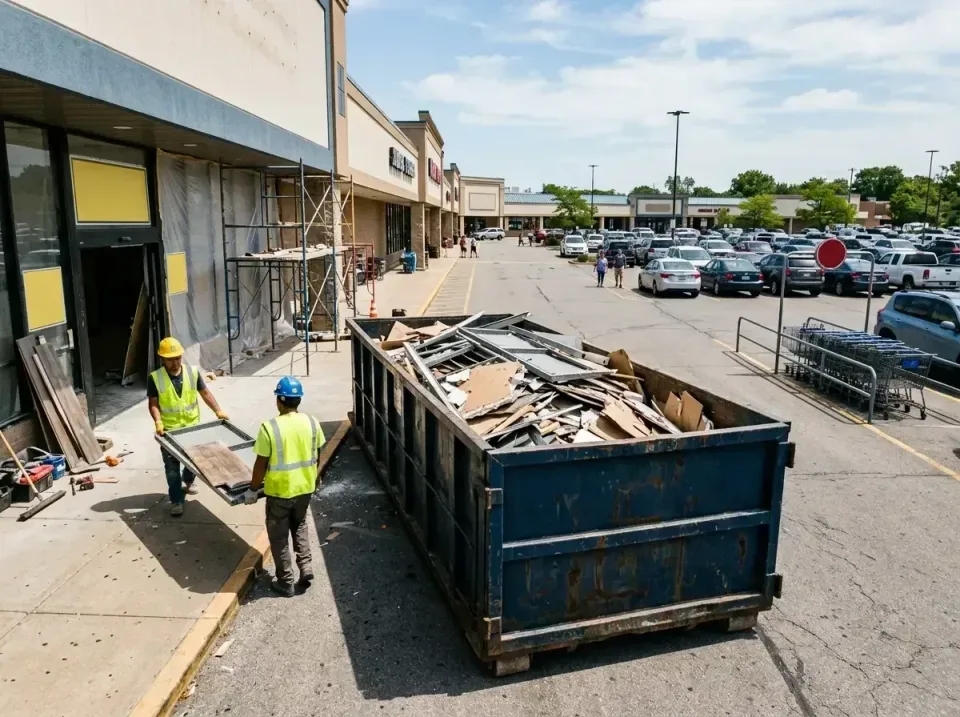 retail-store-renovation-debris-003 — frequently asked questions, Roll-off Dumpster Rentals in Adamstown, MD